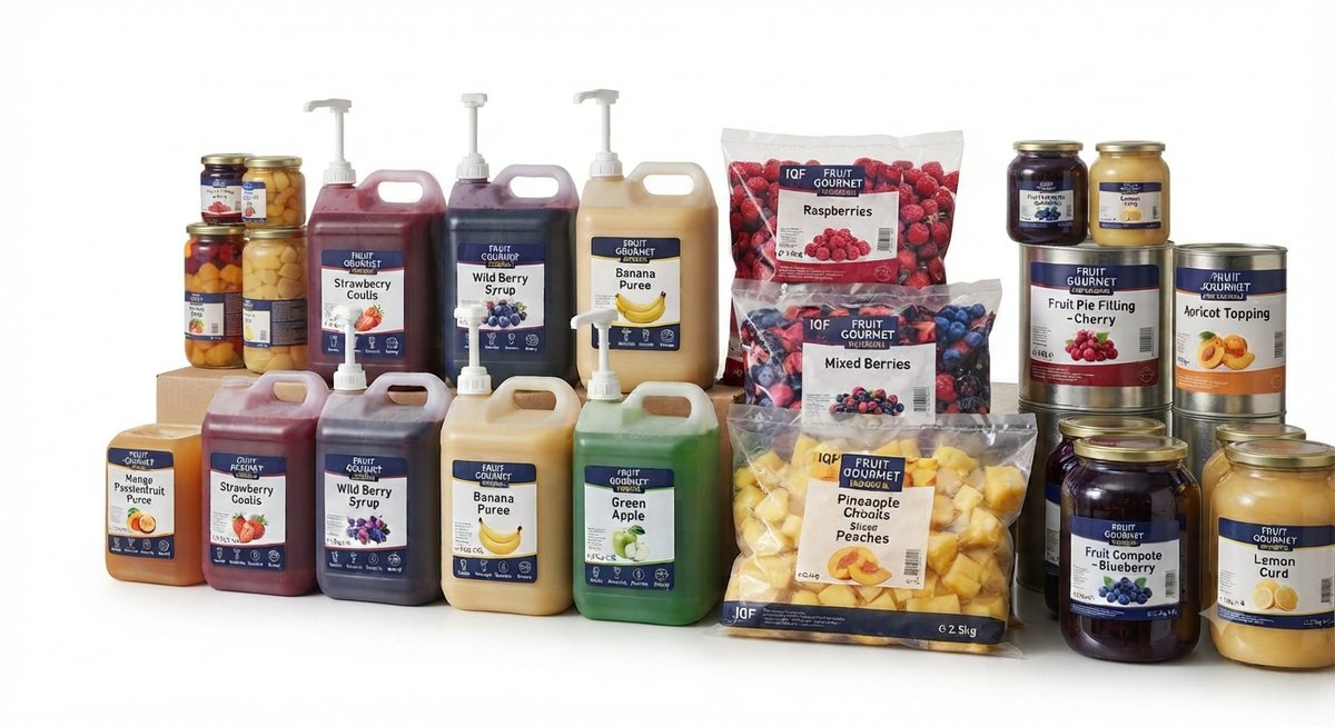 Fruit Ingredients for Shakes, Mocktails, Desserts & Bakery